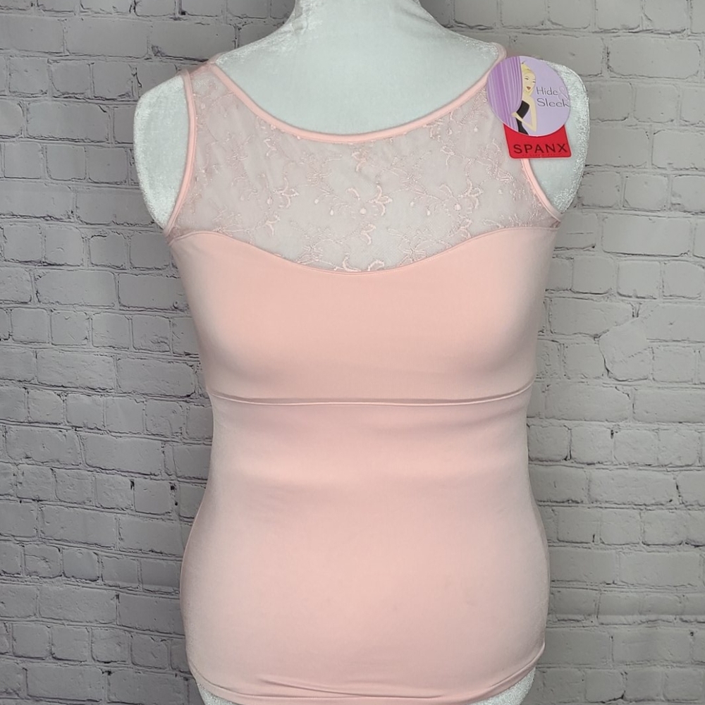 SPANX Pink Lace Camisole LIKE NEW